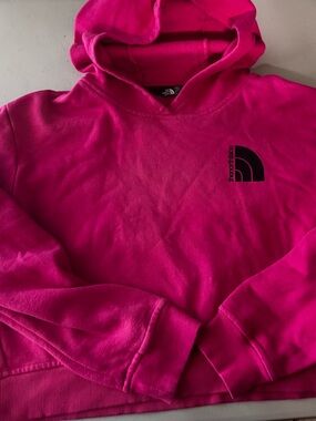 The North Face Pink Logo Pullover
